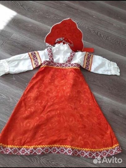 Костюм русско-народный на девочку