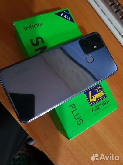 Телефон infinix smart 6+