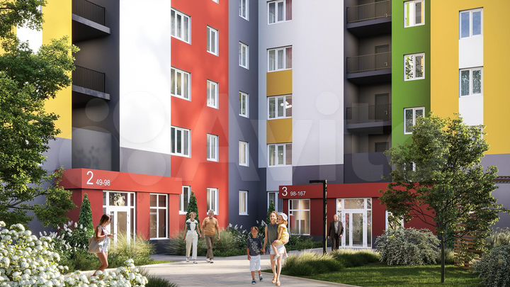 1-к. квартира, 37,1 м², 3/10 эт.