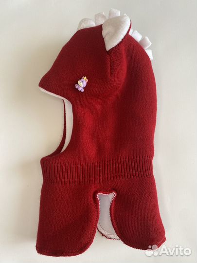 Шапка шлем для девочки