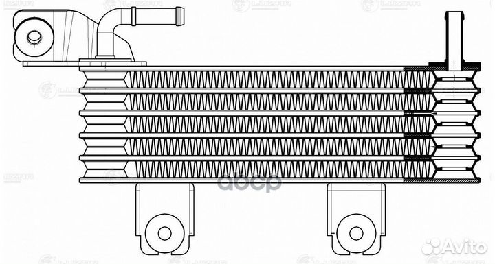 Радиатор масл. для а/м Hyundai Tucson/Kia Sportage