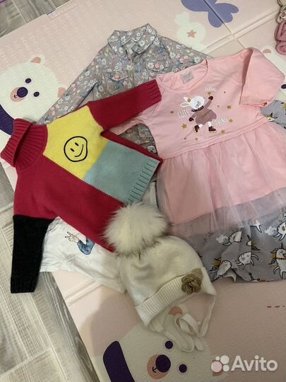 Детские вещи пакетом на девочку