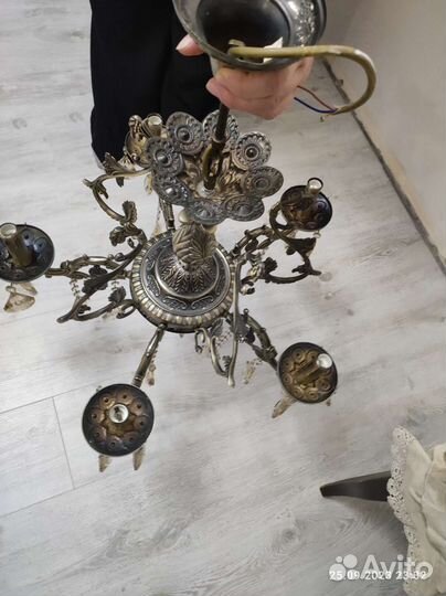 Люстра хрустальная