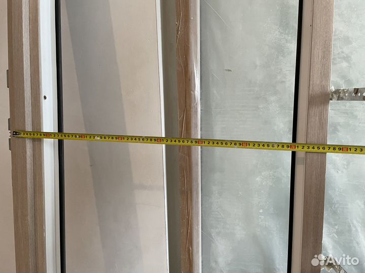 Балконный блок с дверью бу