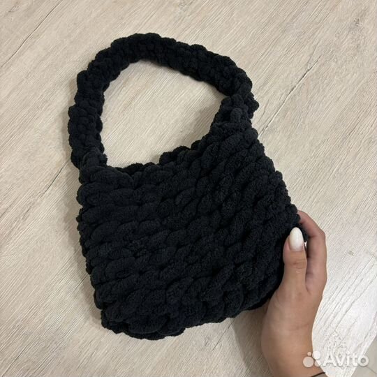 Сумка из alize puffy