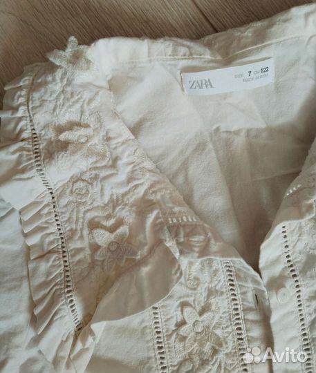 Блузка белая школьная