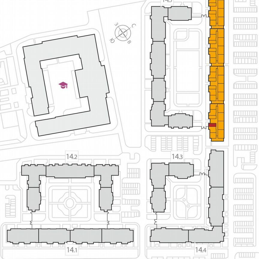 Квартира-студия, 25,7 м², 4/8 эт.