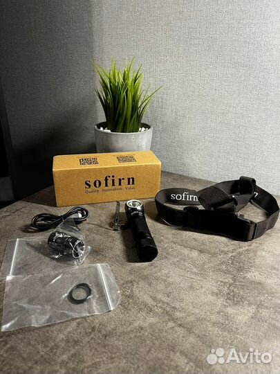 Налобный фонарь sofirn sp40 с аккумулятором