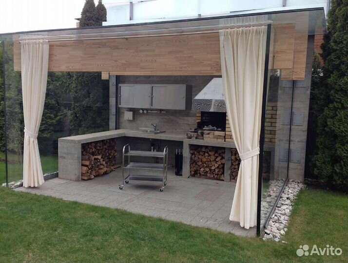 Уличные шторы