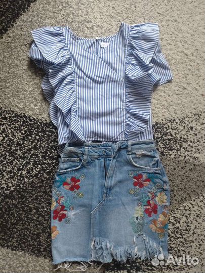 Пакет брендовых вещей на девочку 9-12 лет