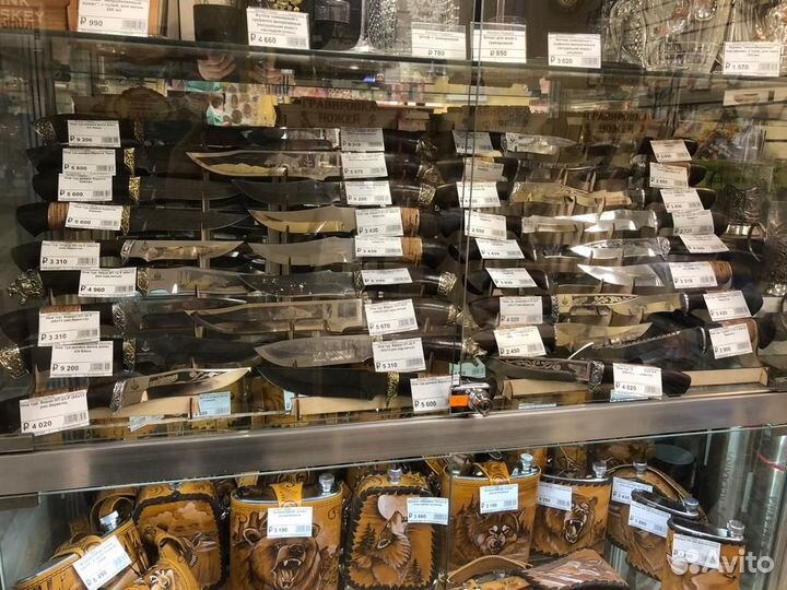 Нож с гравировкой*