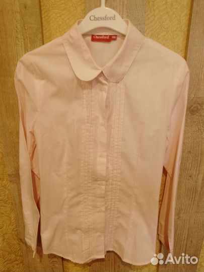 Рубашки школьные с длинным рукавом и блузка