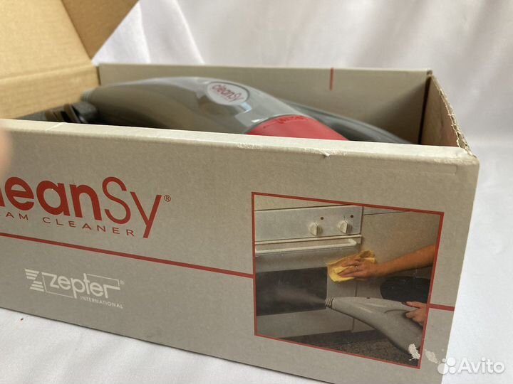 Пароочиститель ручной новый zepter с насадками