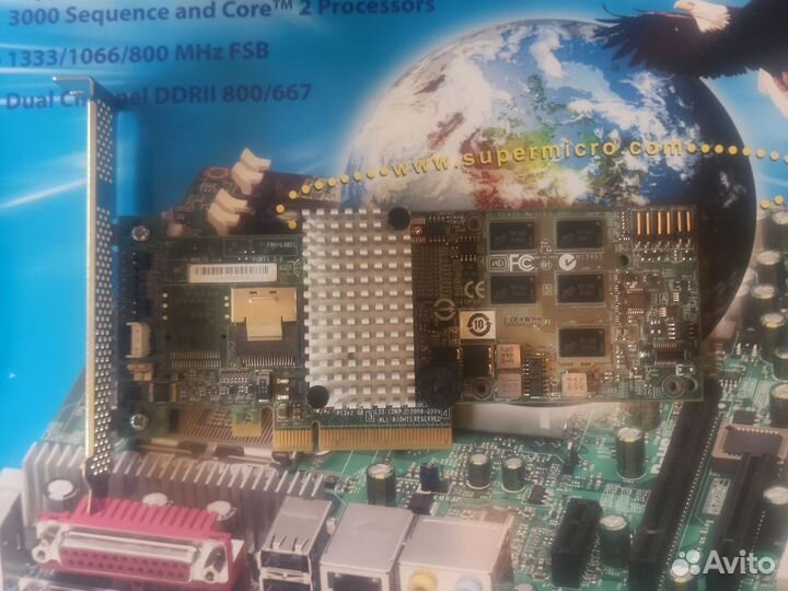 SAS/sata raid контроллер LSI 9260-4i LSI00197