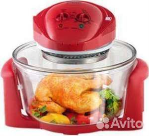 Аэрогриль mystery mco-1503 red, новый