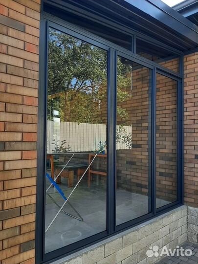 Остекление веранды / остекление беседки