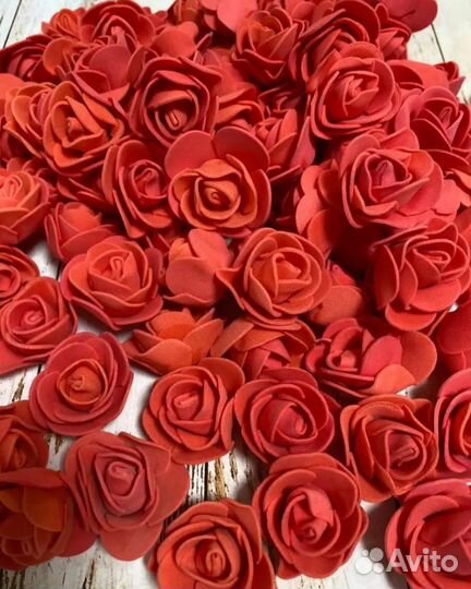 Розочки из фоамирана