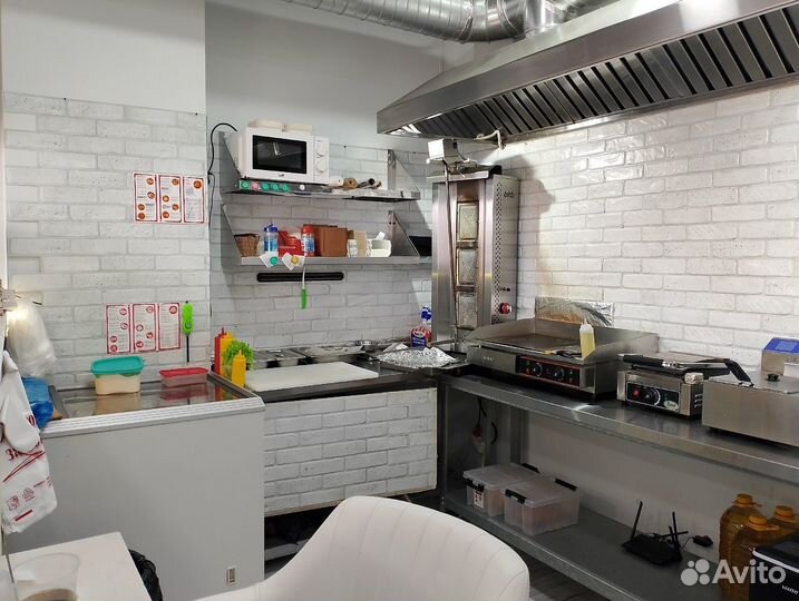 Кафе, шаурма. Готовый бизнес. Прибыль 100к