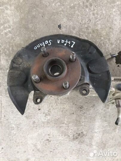 Поворотный кулак передний правый (Lifan Solano)