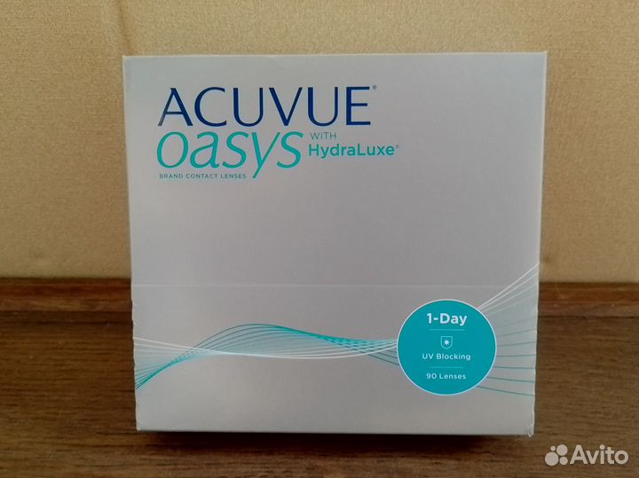 Acuvue Контактные линзы, 90 шт., -2.50 / 9/ 1 день