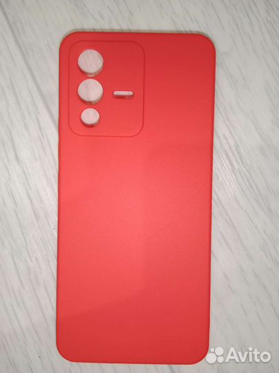 Чехол для телефона Vivo V23 (красный)