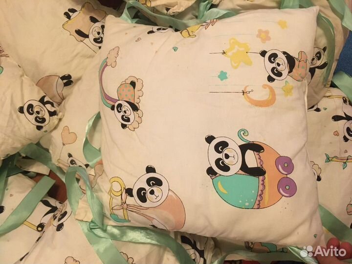 Бортики в детскую кроватку