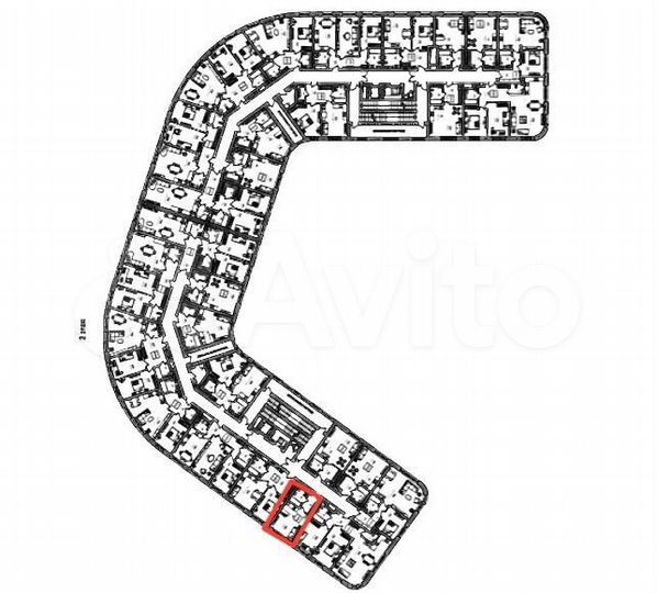 Апартаменты-студия, 26,1 м², 2/10 эт.