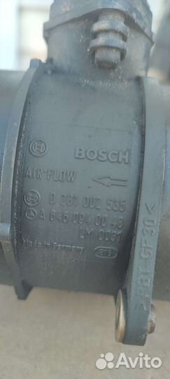 Мерседес дмрв датчик расхода воздуха