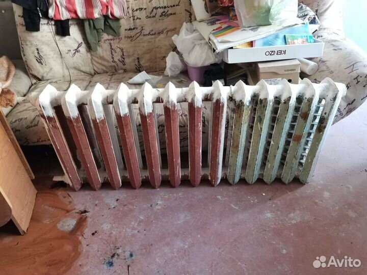 Чугунные батареи бу