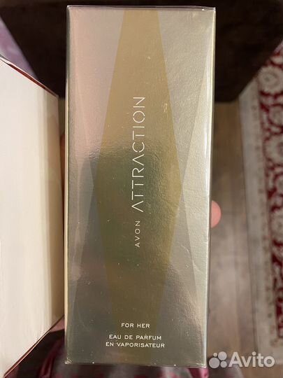 Парфюм от Avon новый в упаковке Аttraction, Life