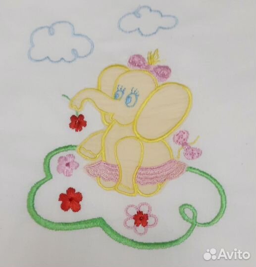 Комплект постельного белья в детскую кроватку