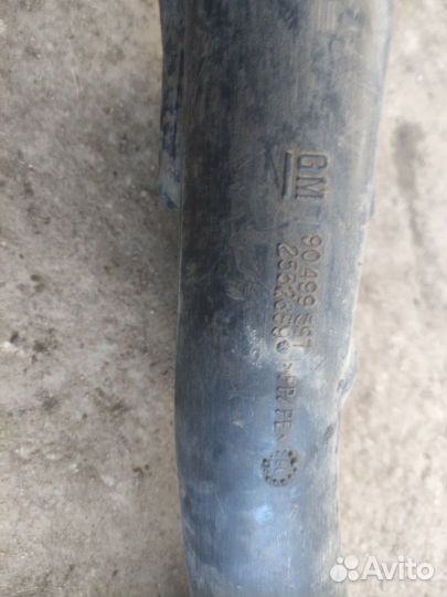 Патрубок от дросселя к фильтру Opel Vectra B