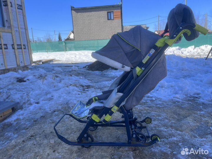 Детские санки коляска