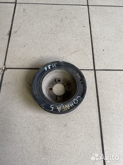 Шкив коленвала Hyundai Sonata 5 (Тагаз)