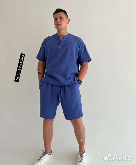 Костюм шорты и футболка