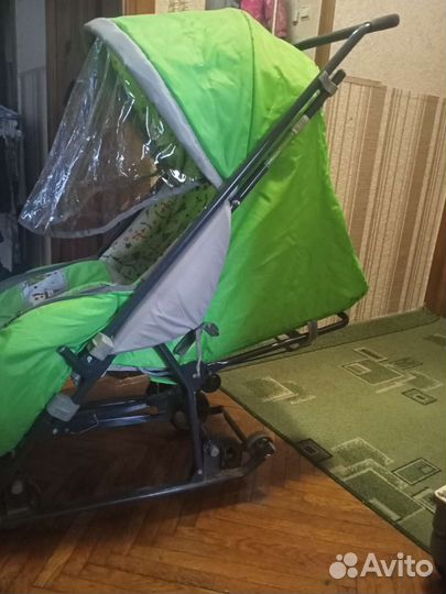 Коляска санки