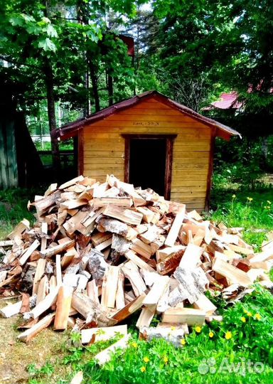 Дрова в укладку