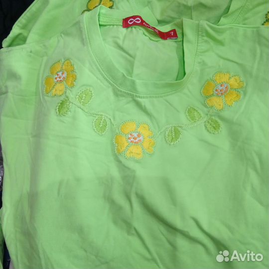 Летнее платье на 7 и 9 лет