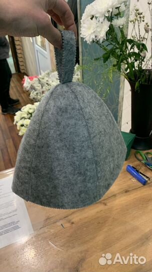 Банная шапка