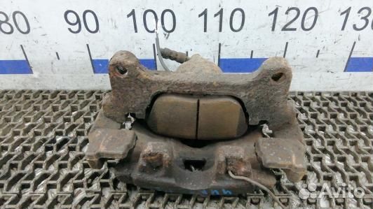 Суппорт тормозной передний левый volkswagen tiguan