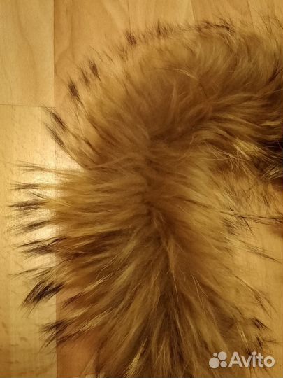 Опушка на капюшон мех натуральный