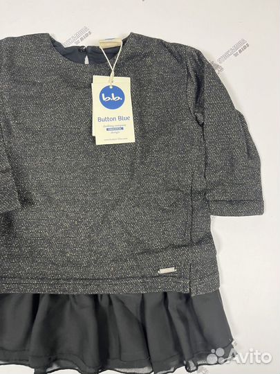Новое платье для девочки Button Blue 98
