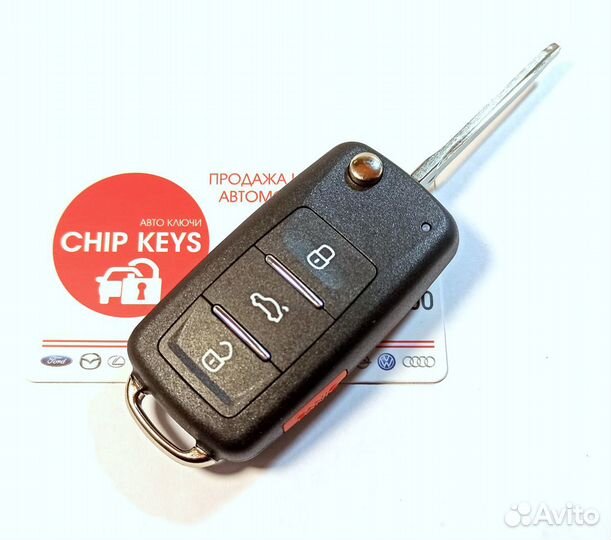 Ключ зажигания Subaru Forester / 4 кнопки 315 Мгц