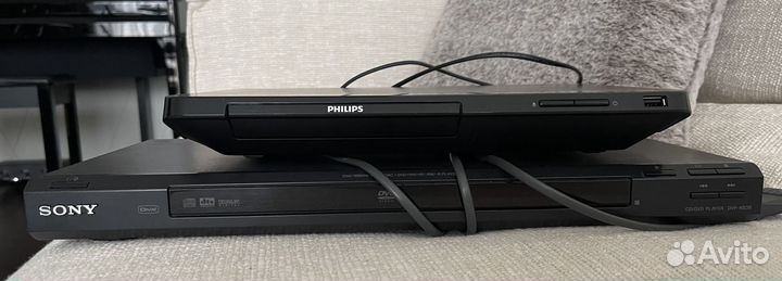 Sony CD/DVD плеер DVP-NS36 + philips DVD плеер
