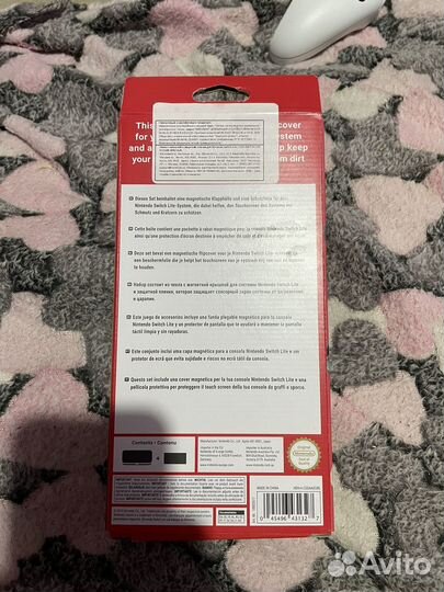 Чехол flip cover nintendo switch lite оригинальный