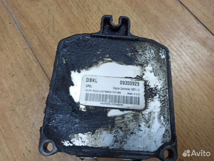Блок управления двигателем Opel Astra G хетчбэк