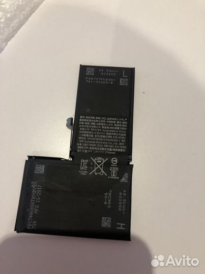 Батарейка на iPhone x