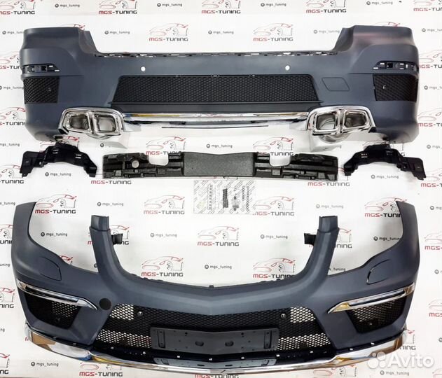 Обвес на Mercedes GLK Class X204 в стиле 63 AMG