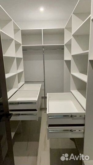 Гардеробная система на заказ в рассрочку