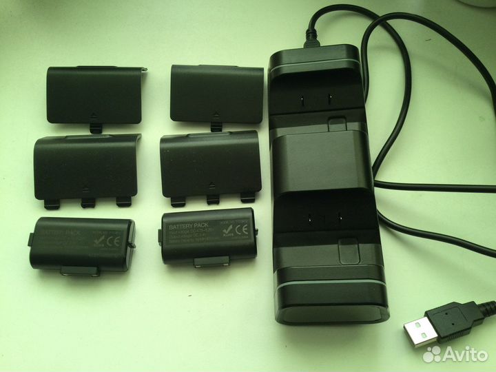 Зарядная станция xbox series + 2 аккумулятора